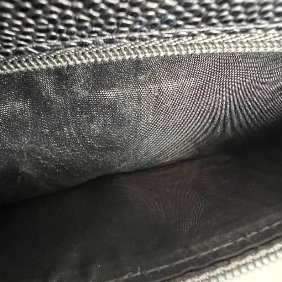 CHANEL VINTAGE金幣WOC包 黑荔枝 A13509/保卡款5開-7