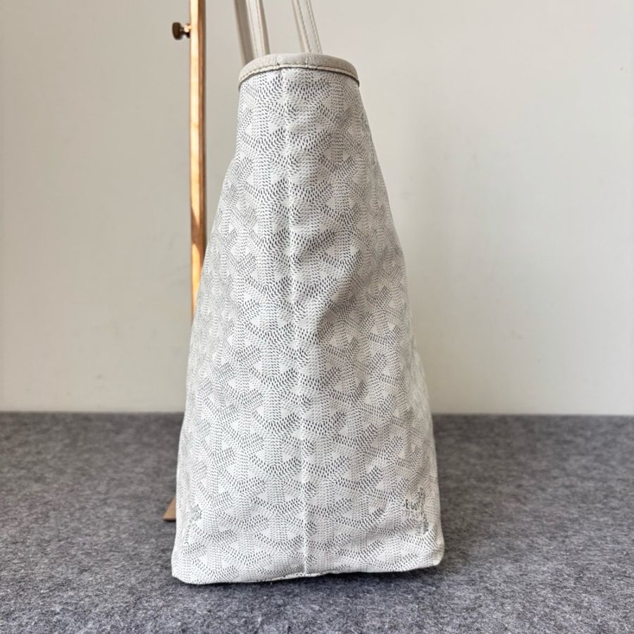高雅德/Goyard SaintLouis 白色子母購物袋肩背包托特包-4