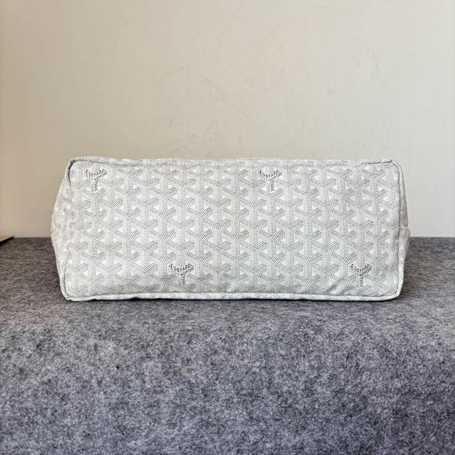 高雅德/Goyard SaintLouis 白色子母購物袋肩背包托特包-6