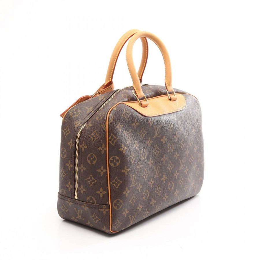 路易威登 Deauville Bowling Vanity 手提包 M47270 Monogram 帆布 二手女士-1