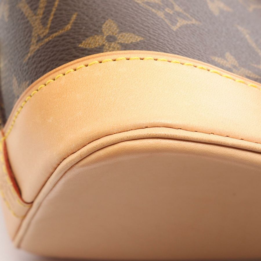 路易威登 Alma PM 手提包 M51130 Monogram 帆布皮革棕色二手女士 LV-6