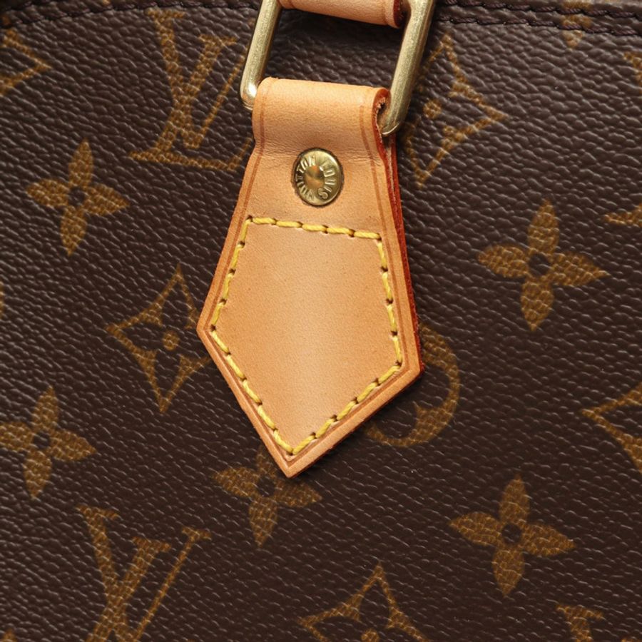 路易威登 Alma PM 手提包 M51130 Monogram 帆布皮革棕色二手女士 LV-9