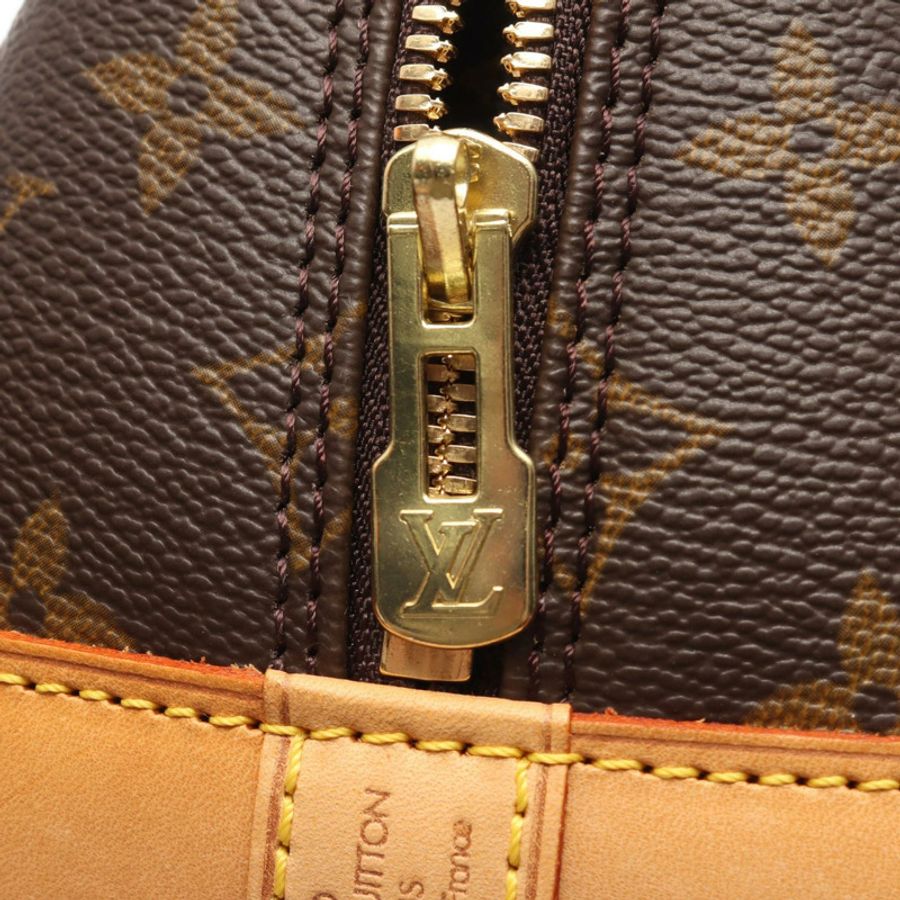 路易威登 Alma PM 手提包 M51130 Monogram 帆布皮革棕色二手女士 LV-10
