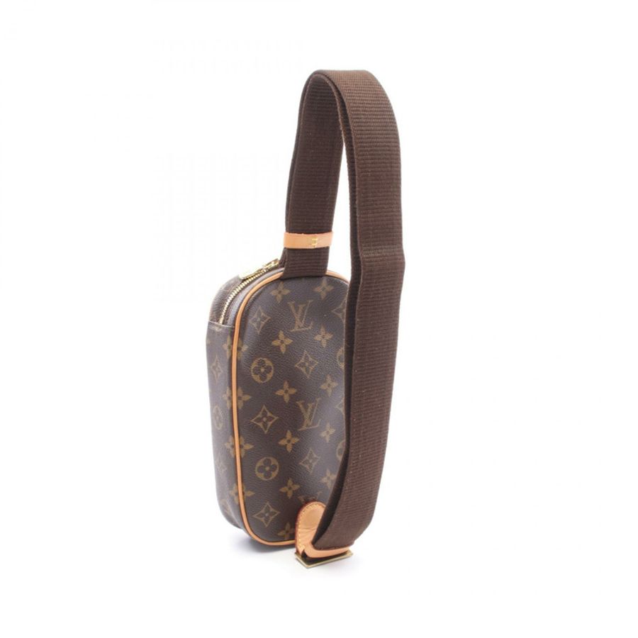 路易威登 Pochette Gange 腰包斜背包 M51870 Monogram 帆布 二手 LV-1