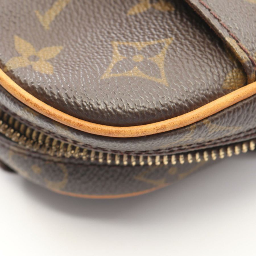 路易威登 Pochette Gange 腰包 M51870 Monogram 帆布皮革 二手-6
