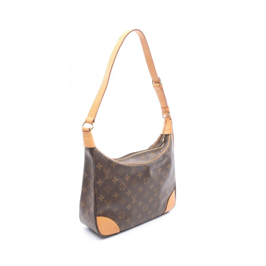 路易威登 Boulogne PM 單肩包 M51265 Monogram 帆布皮革 二手女士-1