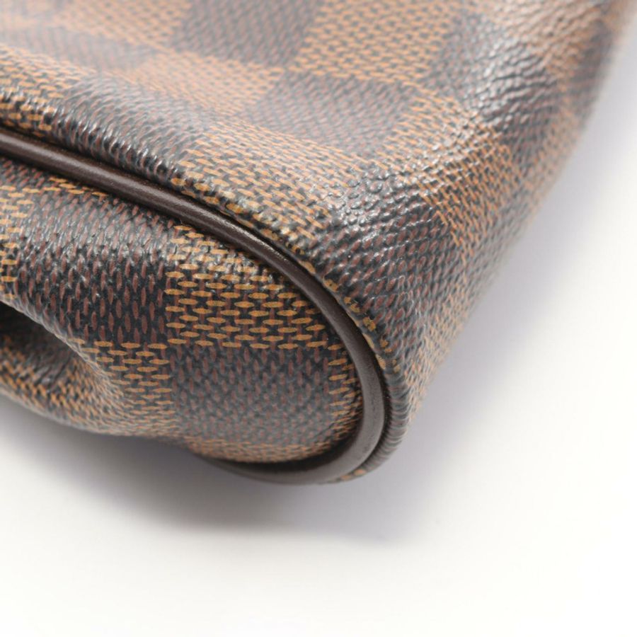 路易威登 Eva 鏈條肩背包 N55213 Damier 帆布棕色 Ebene 二手-5