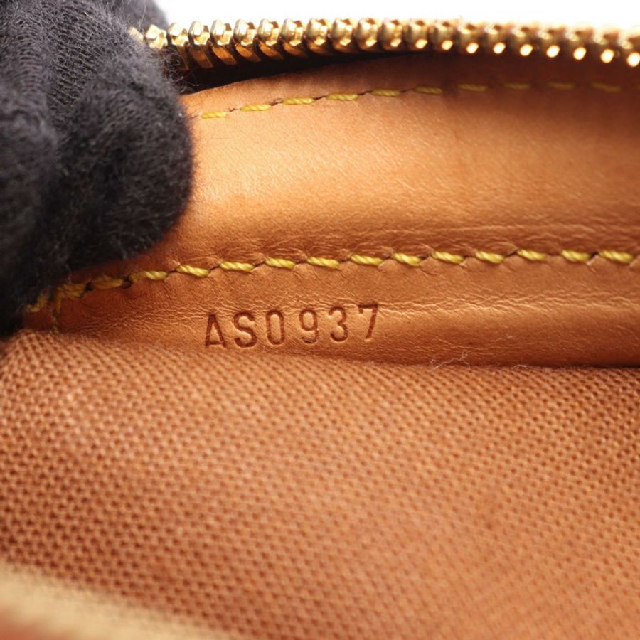 路易威登 Colombine 單肩包 M99037 Damier 帆布 Ebene 皮革 二手 LV-4