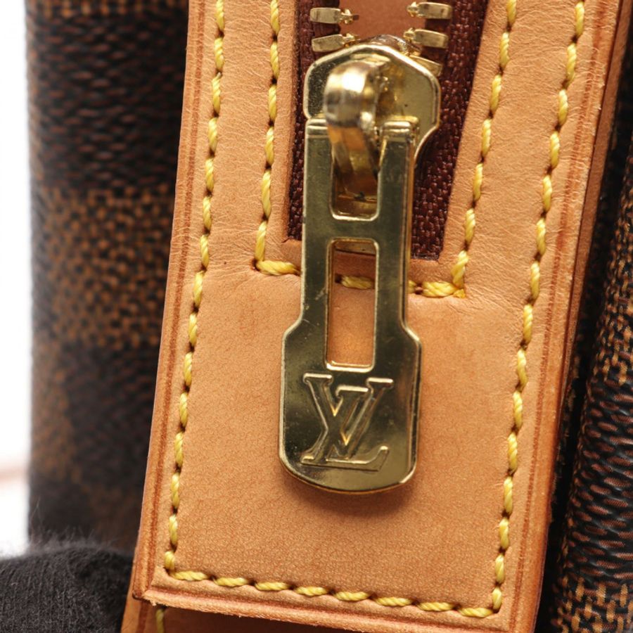路易威登 Colombine 單肩包 M99037 Damier 帆布 Ebene 皮革 二手 LV-8