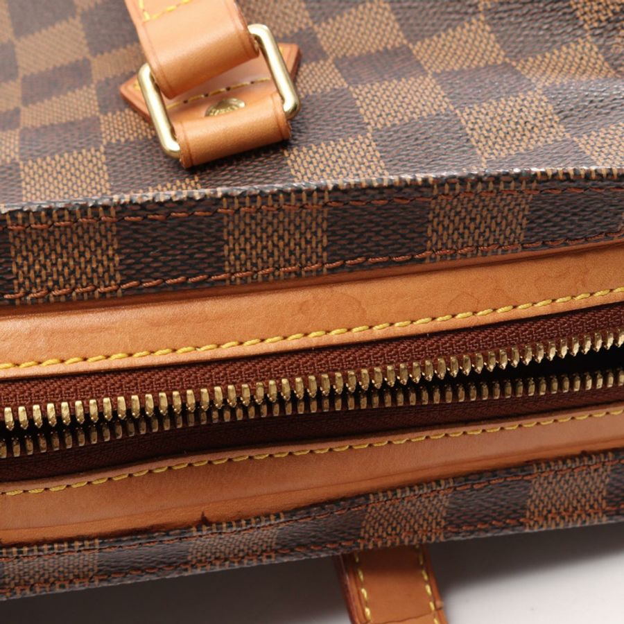 路易威登 Colombine 單肩包 M99037 Damier 帆布 Ebene 皮革 二手 LV-9