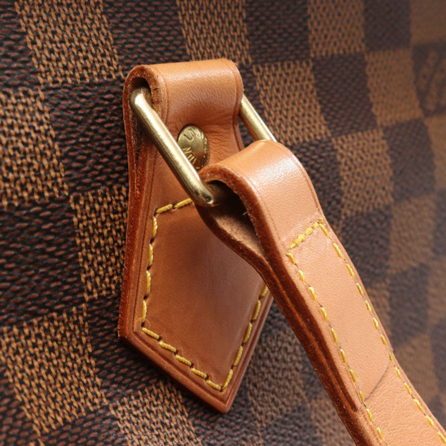 路易威登 Colombine 單肩包 M99037 Damier 帆布 Ebene 皮革 二手 LV-11