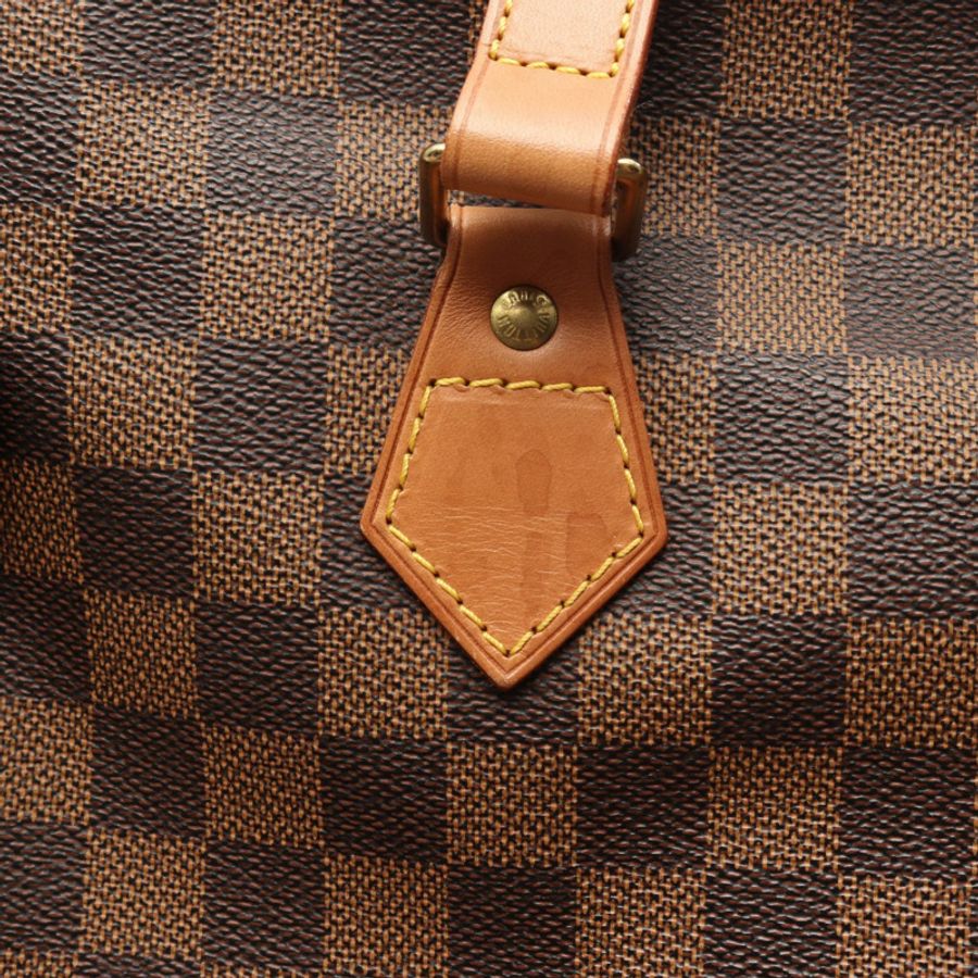 路易威登 Colombine 單肩包 M99037 Damier 帆布 Ebene 皮革 二手 LV-13