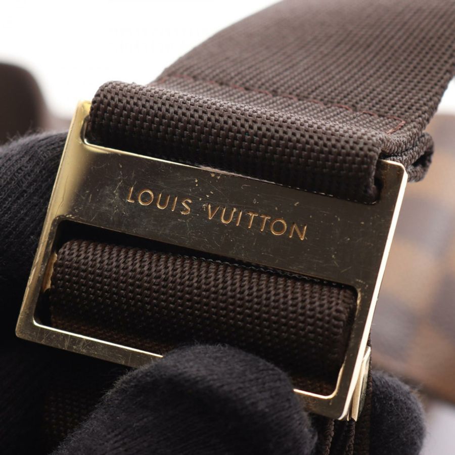 路易威登 Geronimos 腰包 N51994 Damier 棕色 Ebene 二手男女通用款 LV-9
