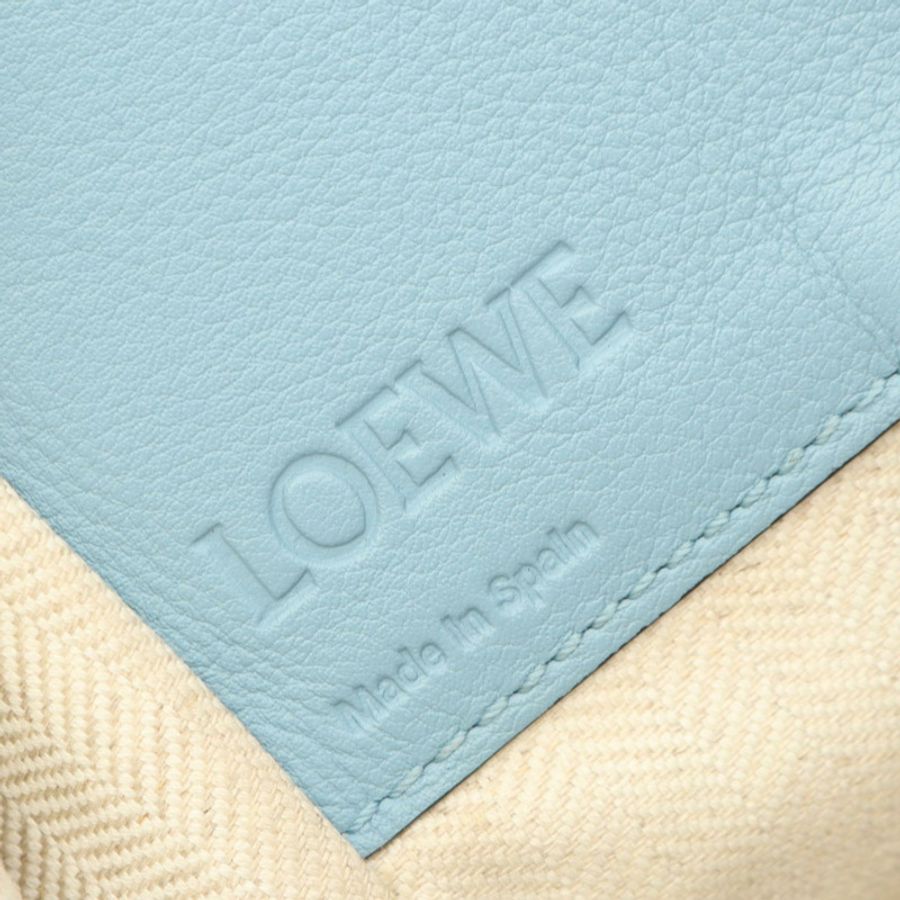 LOEWE HAMMOCK 小單肩手提包,皮革材質,藍色,二手,女士款-3