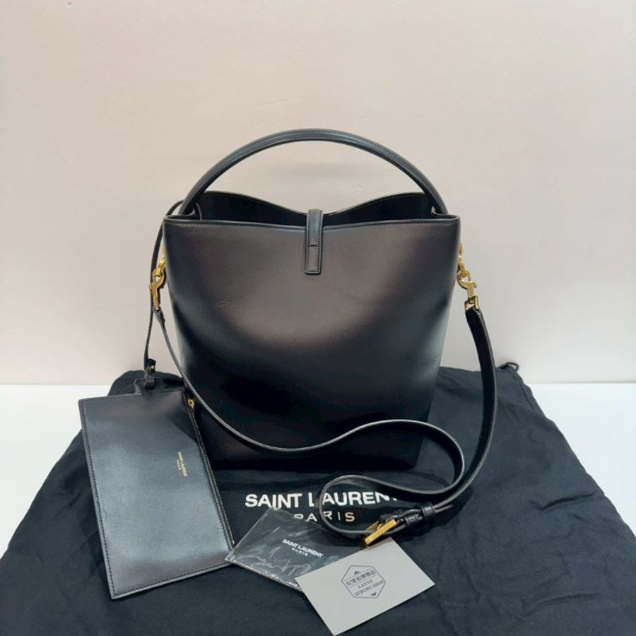 YSL LE 37 斜背包/側背包/水桶包/手提包 中號 9成新-1
