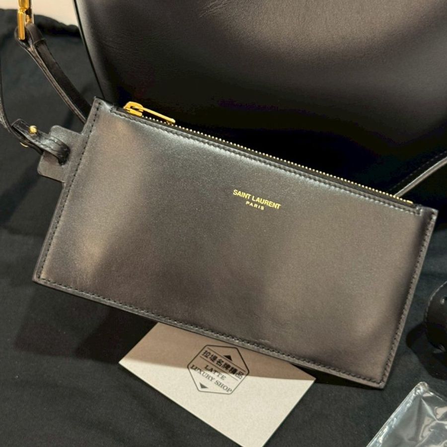 YSL LE 37 斜背包/側背包/水桶包/手提包 中號 9成新-14