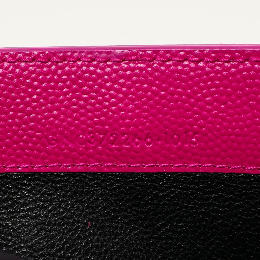 SAINT LAURENT 牛皮皮革Long Wallet長錢包-9