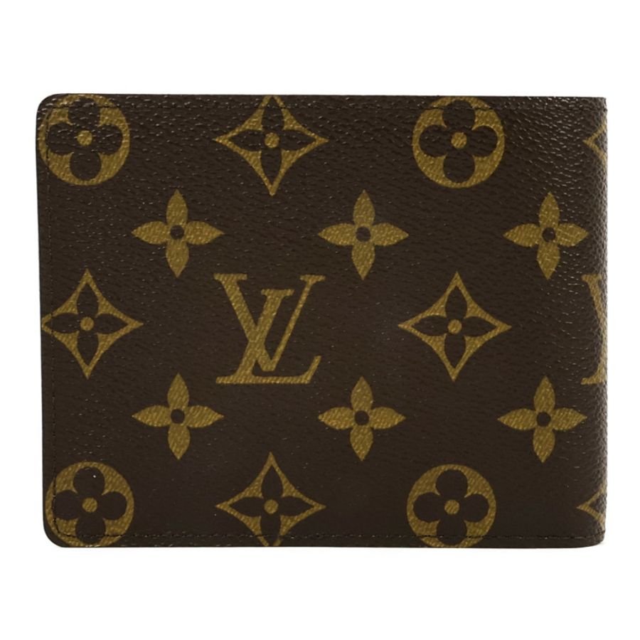 LOUIS VUITTON Monogram Bifold Wallet錢包-1