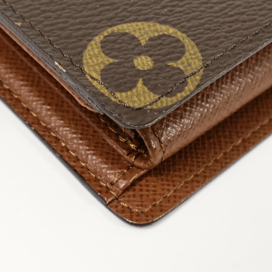 LOUIS VUITTON Monogram Bifold Wallet錢包-13