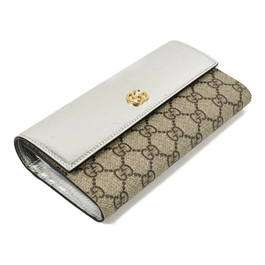 GUCCI 塗層帆布Long Wallet長錢包-3