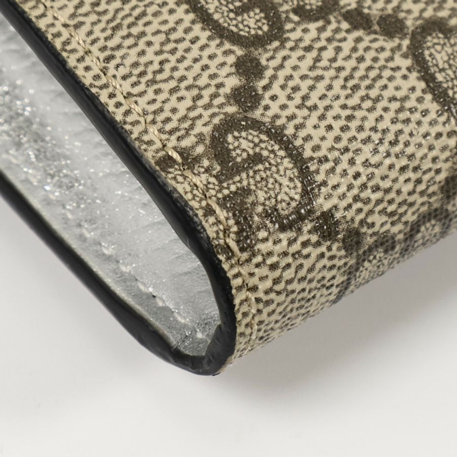 GUCCI 塗層帆布Long Wallet長錢包-12