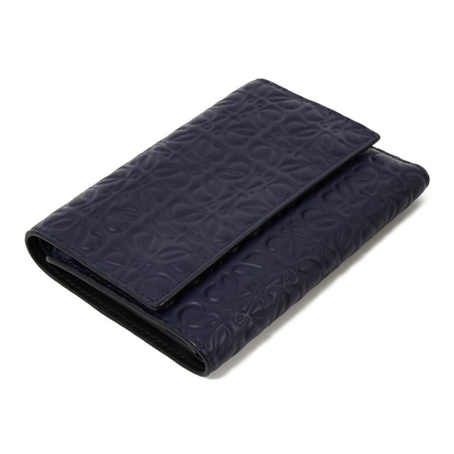 LOEWE 牛皮皮革Trifold Wallet錢包-3