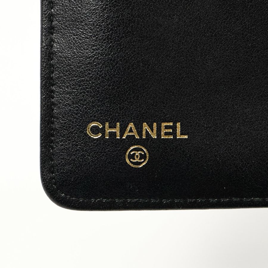 CHANEL 牛皮皮革Boy Chanel Long Wallet-7