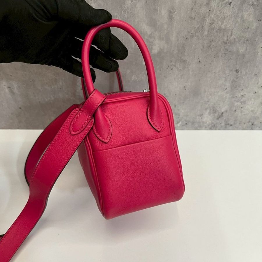 Hermes Mini Lindy 銀釦-2