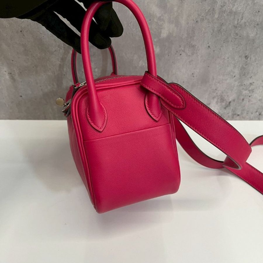 Hermes Mini Lindy 銀釦-3