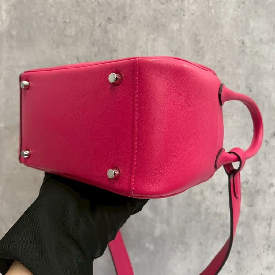 Hermes Mini Lindy 銀釦-6