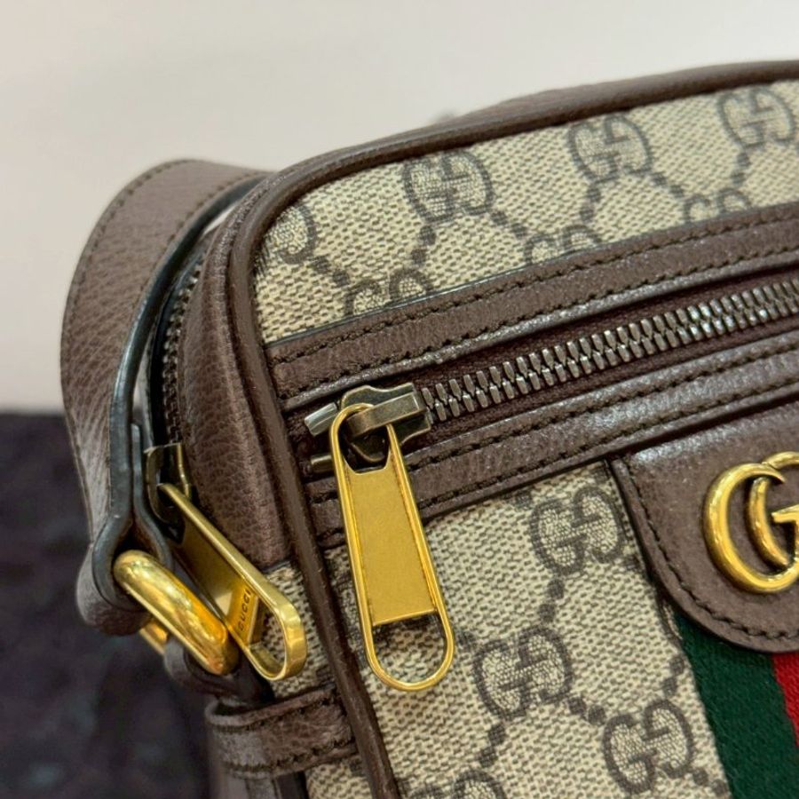 GUCCI 斜背包/側背包 近全新-9