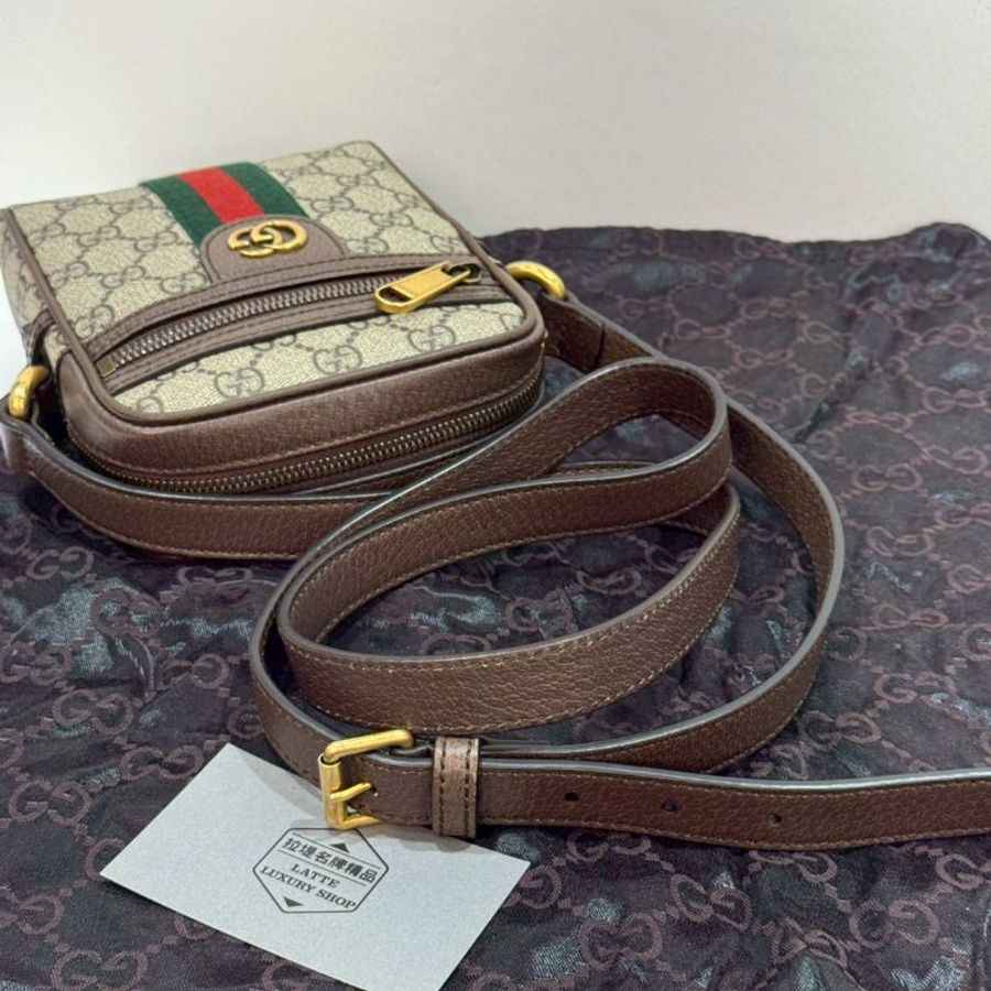 GUCCI 斜背包/側背包 近全新-12
