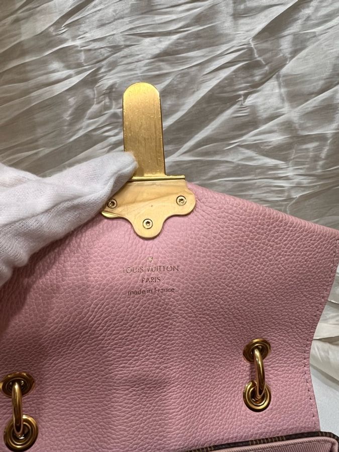 Louis Vuitton 路易威登| 【二手正品】棋盤格拼接後背包 (芭蕾粉) / 附單背帶-18