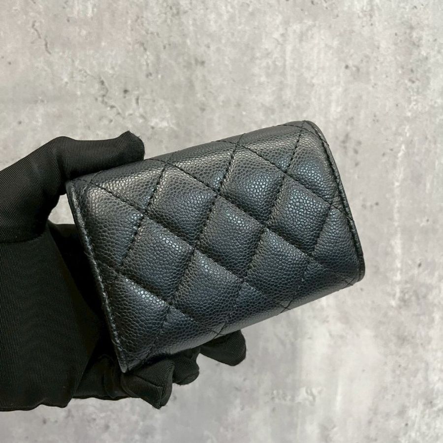 Chanel Mini 三摺短夾 晶片款-1