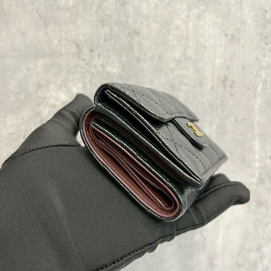 Chanel Mini 三摺短夾 晶片款-3
