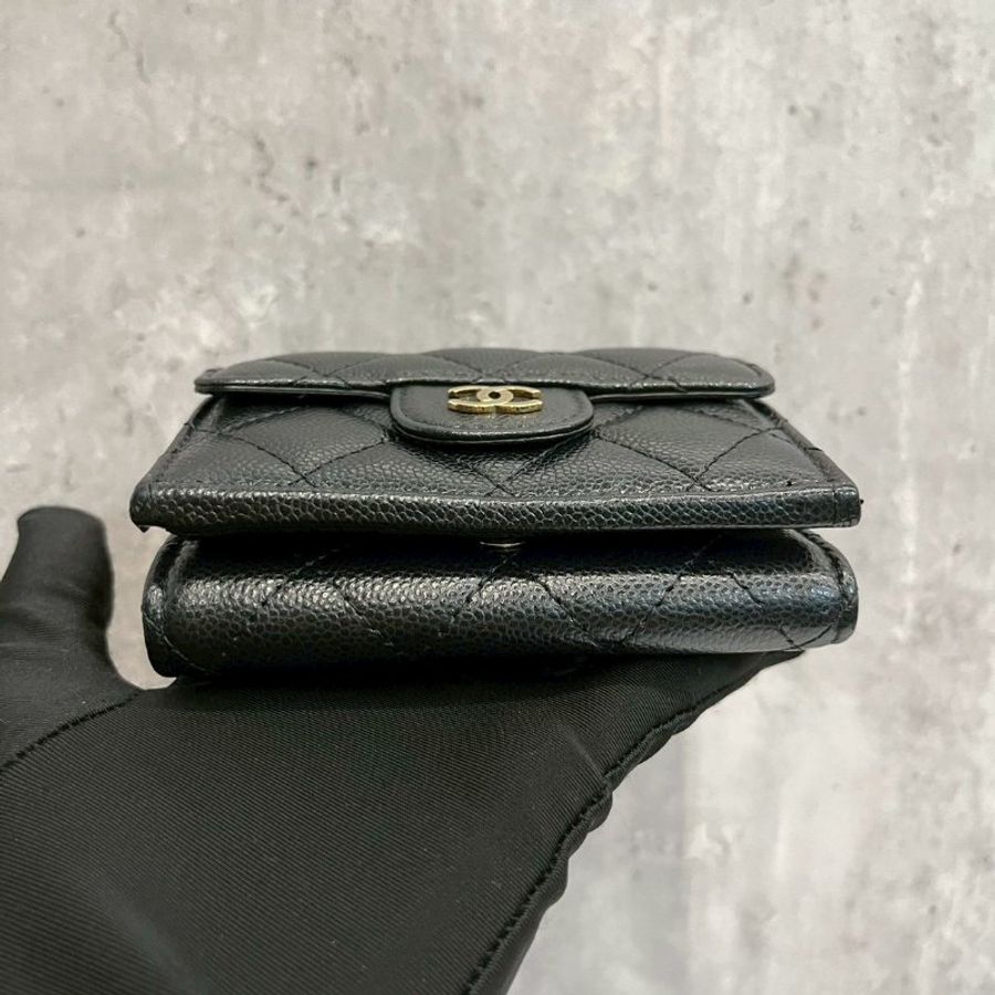 Chanel Mini 三摺短夾 晶片款-4