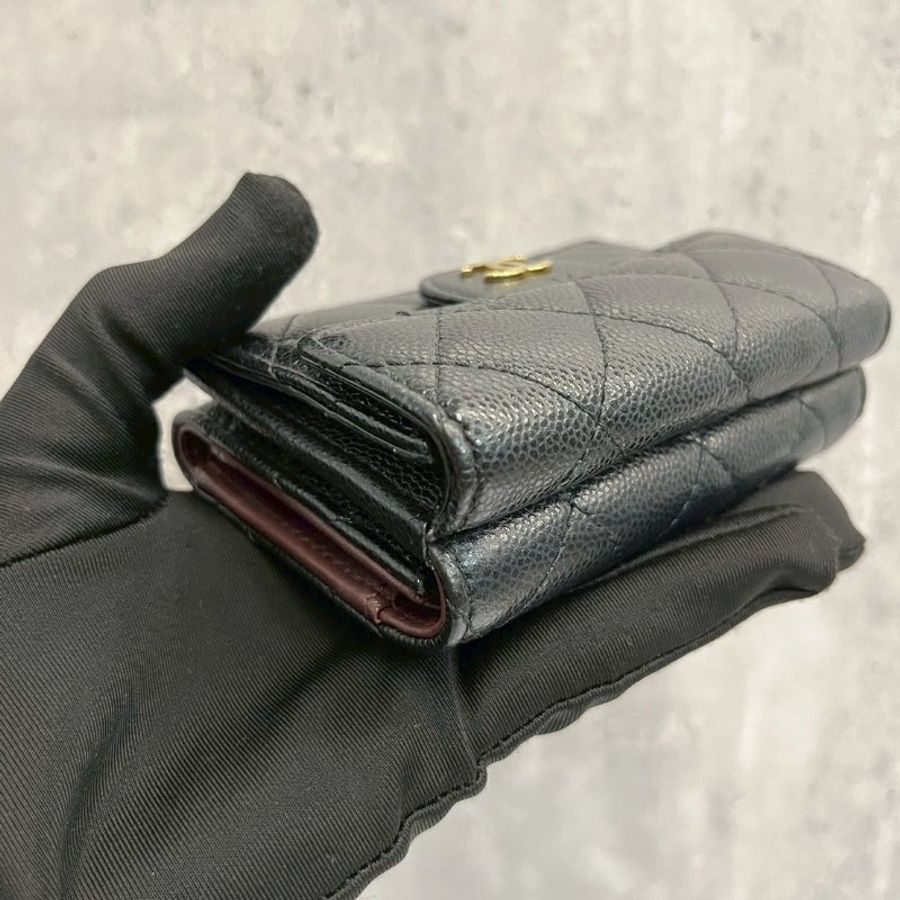 Chanel Mini 三摺短夾 晶片款-7