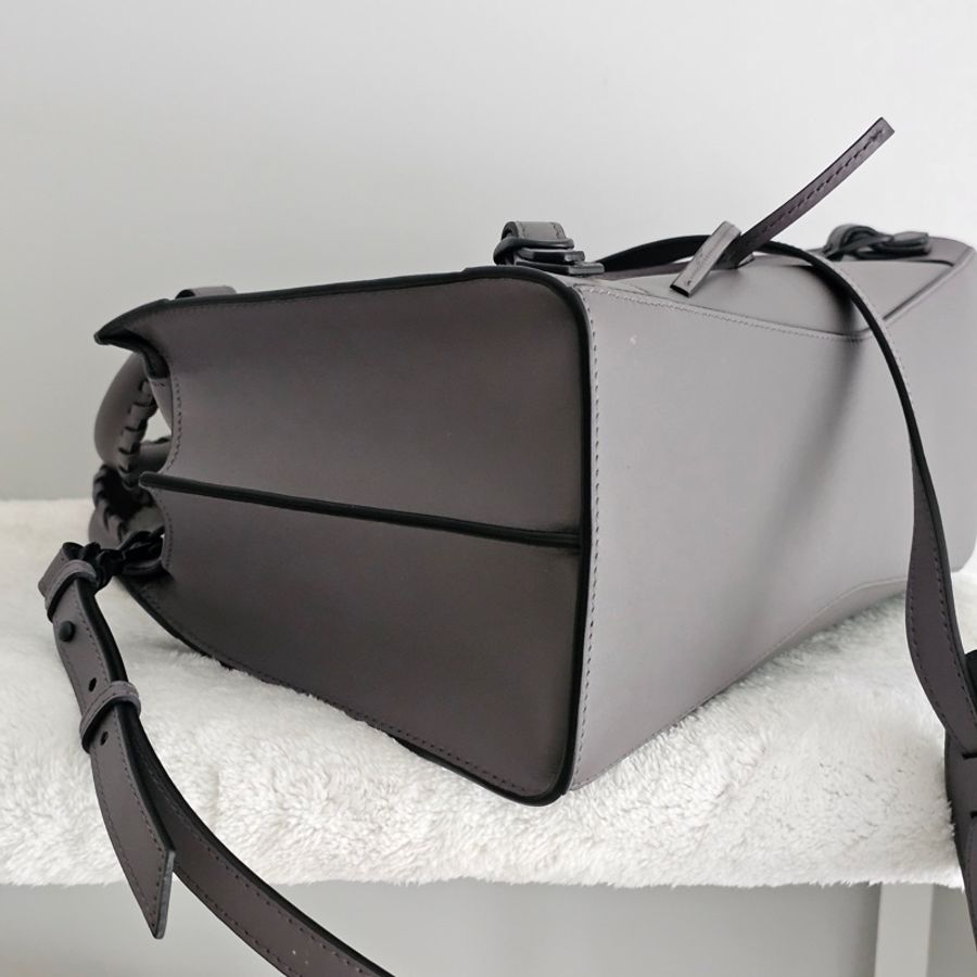 Balenciaga Neo classic 深灰兩用機車包 98新閒置-3
