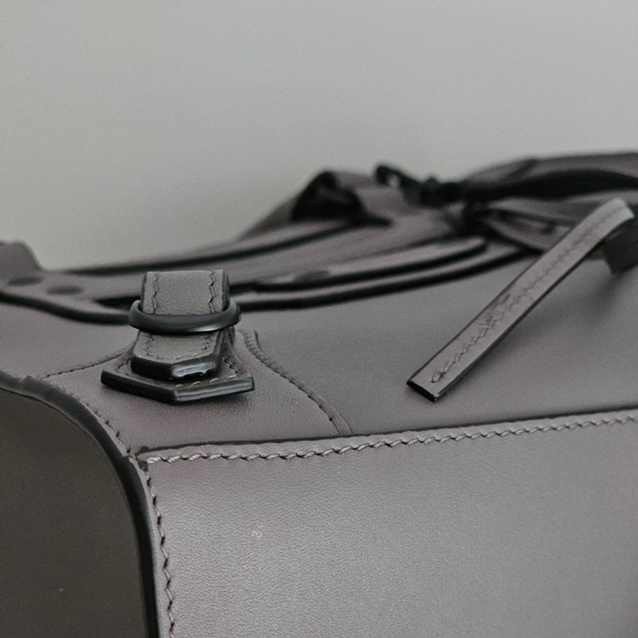 Balenciaga Neo classic 深灰兩用機車包 98新閒置-12