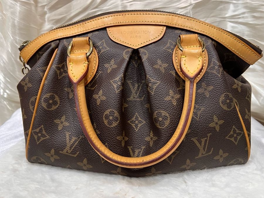 Louis Vuitton 路易威登|LV Tivoli PM 經典老花水餃包 手提包-6