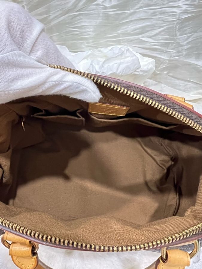 Louis Vuitton 路易威登|LV Tivoli PM 經典老花水餃包 手提包-9