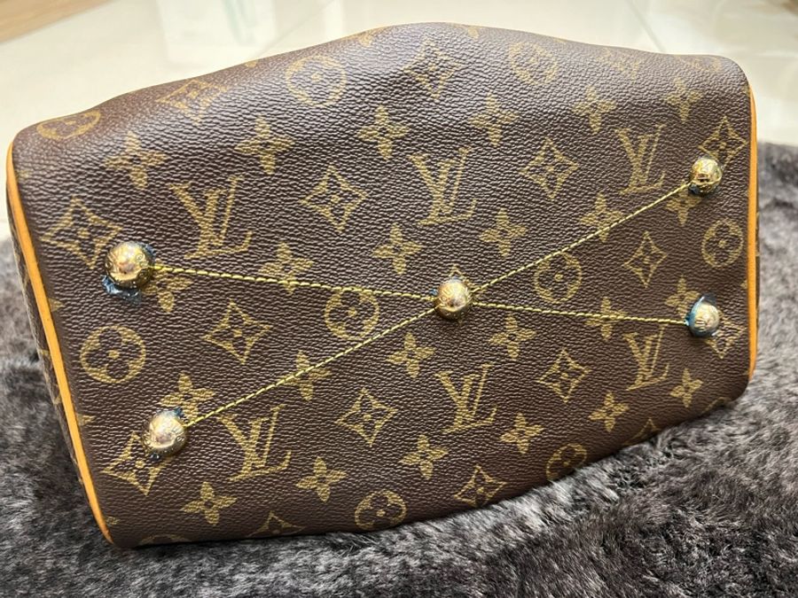 Louis Vuitton 路易威登|LV Tivoli PM 經典老花水餃包 手提包-22