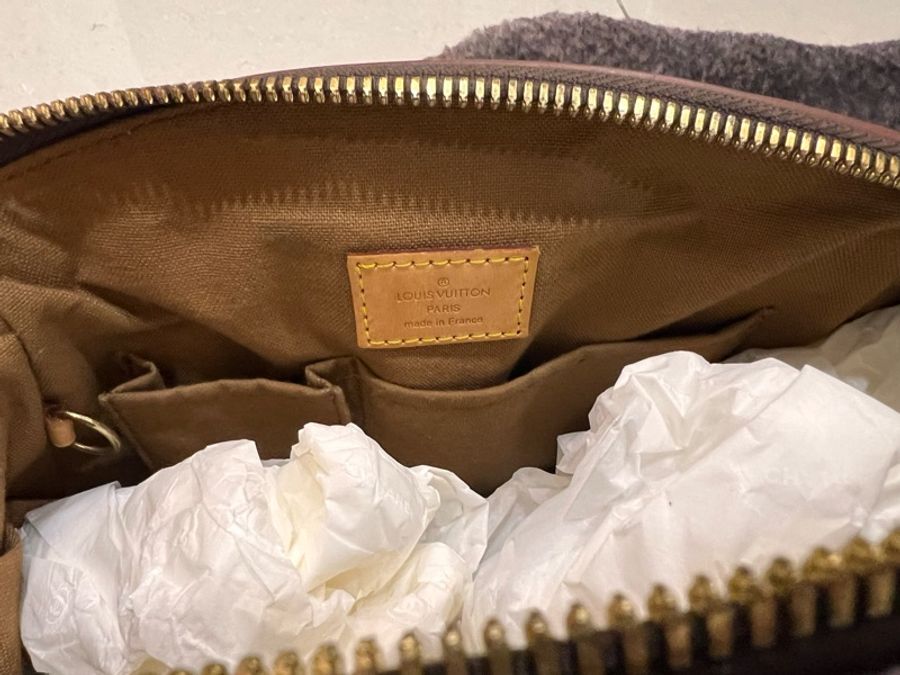 Louis Vuitton 路易威登|LV Tivoli PM 經典老花水餃包 手提包-23