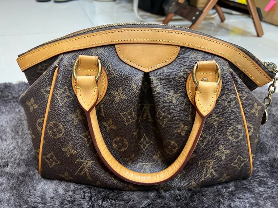 Louis Vuitton 路易威登|LV Tivoli PM 經典老花水餃包 手提包-1