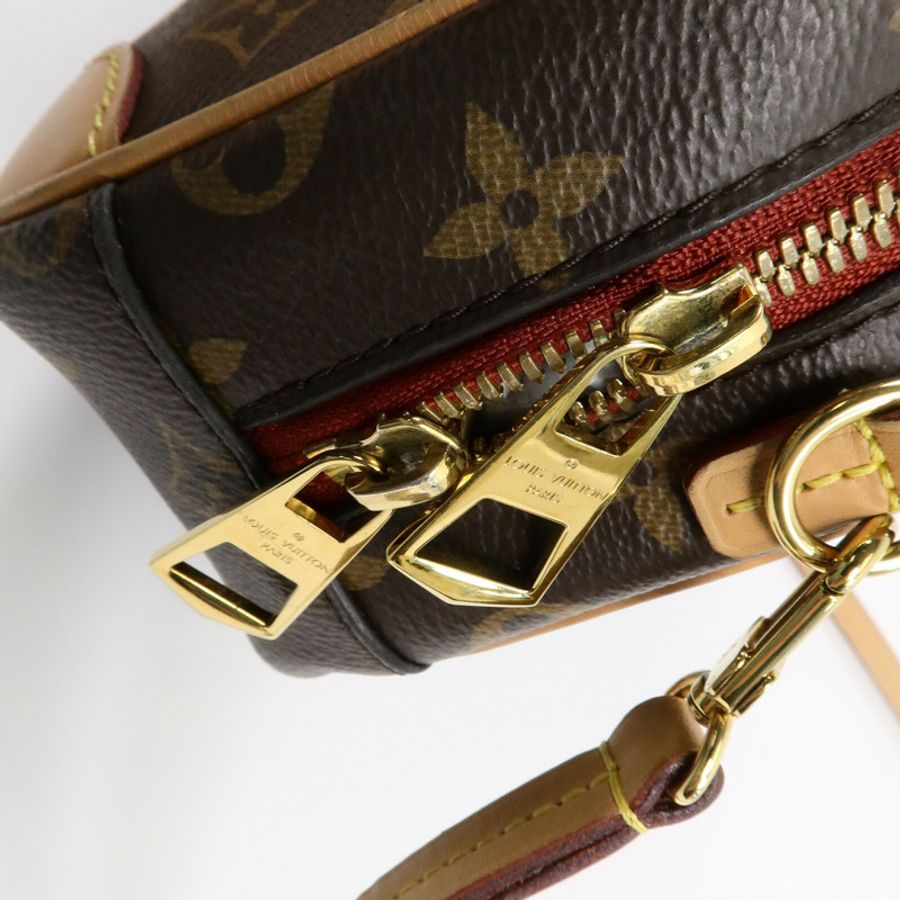 LOUIS VUITTON Monogram Deauville Mini肩背袋-6