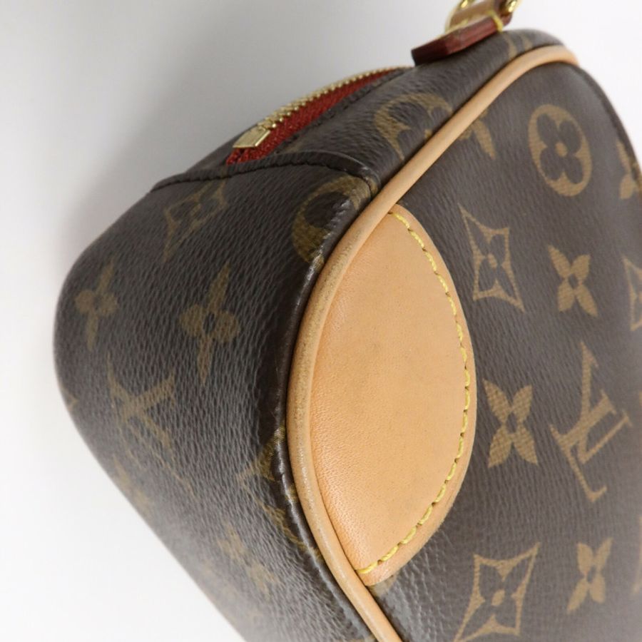 LOUIS VUITTON Monogram Deauville Mini肩背袋-10