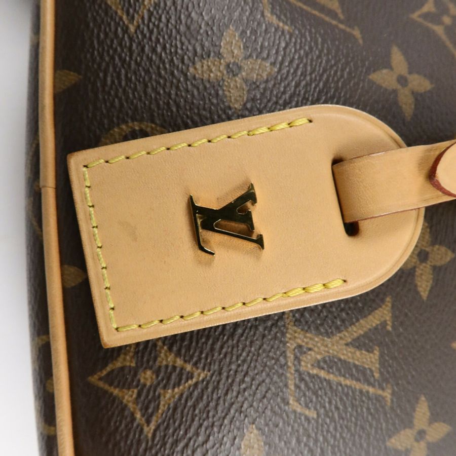 LOUIS VUITTON Monogram Deauville Mini肩背袋-13