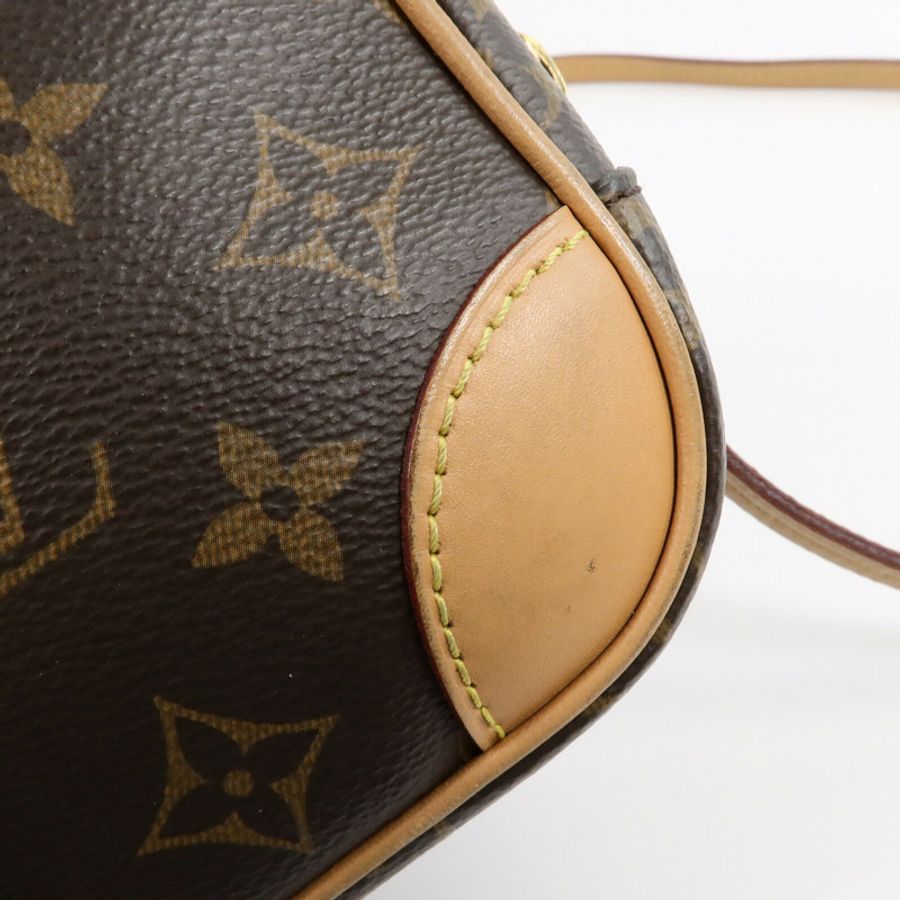 LOUIS VUITTON Monogram Deauville Mini肩背袋-15