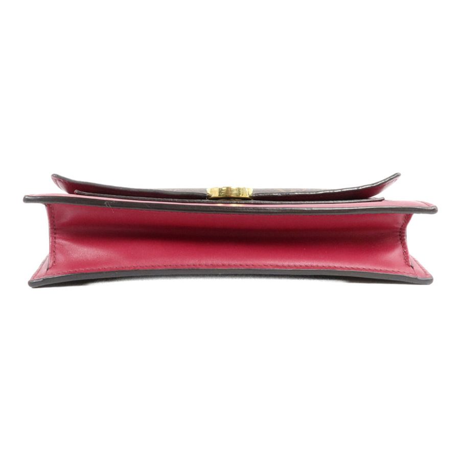 LOUIS VUITTON Monogram Portefeuille Flore鏈帶肩背袋-3