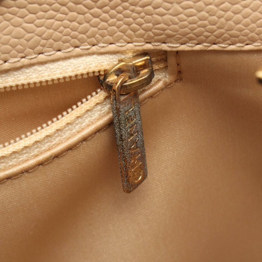香奈兒 (CHANEL) Matelasse Grand Shopping GST 鏈條手提單肩包 A50995 皮革 二手-6